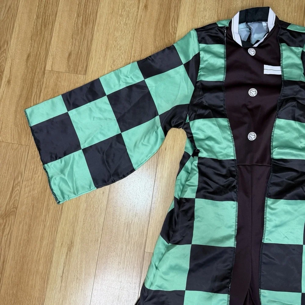 InSpirit Designs Demon Slayer Tanjiro Kamado jumpsuit costume Size XL 14-16